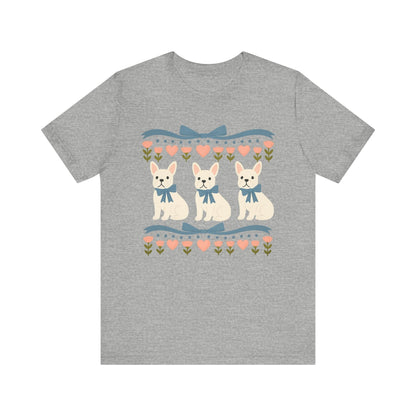 White French Bulldog Grandma TShirt