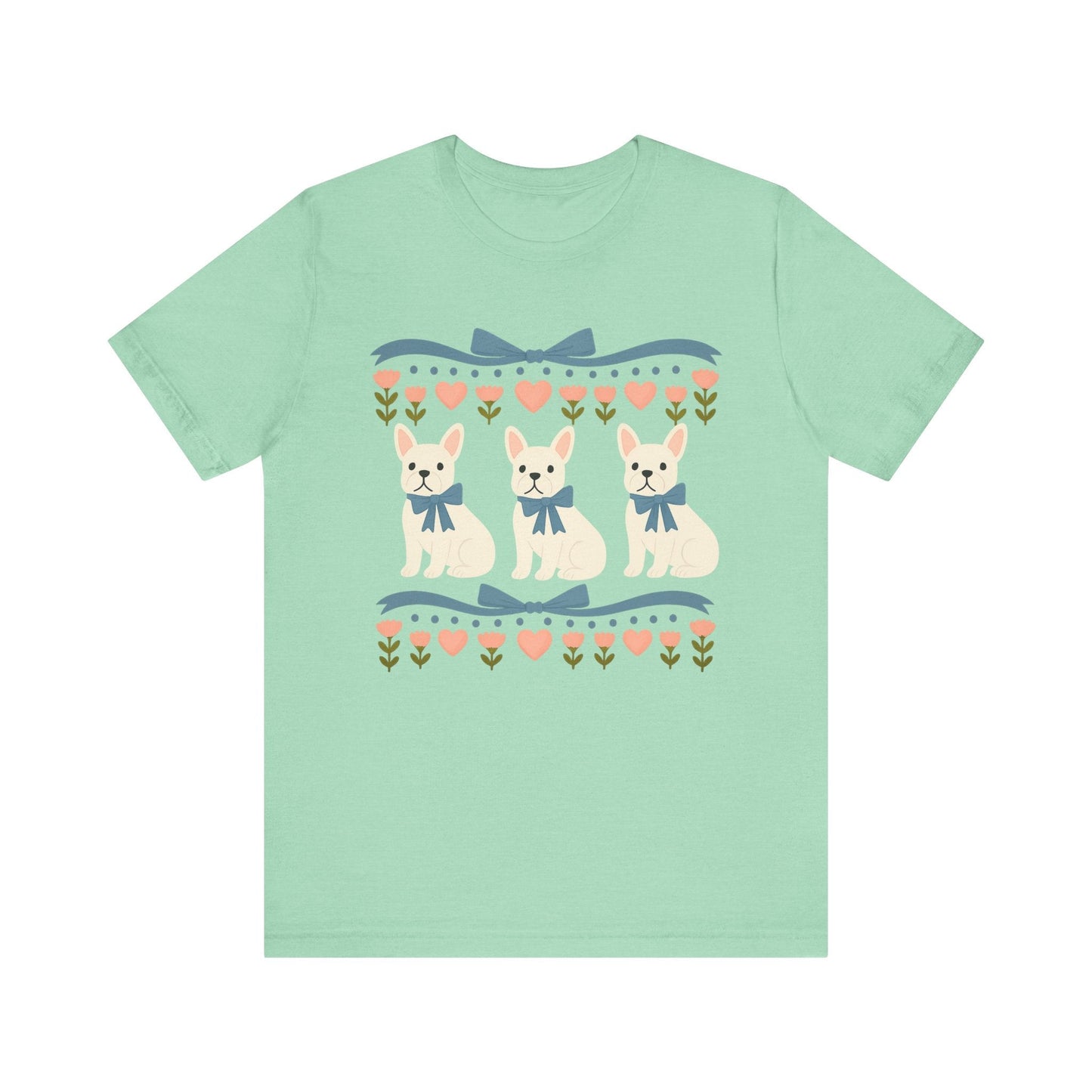 White French Bulldog Grandma TShirt