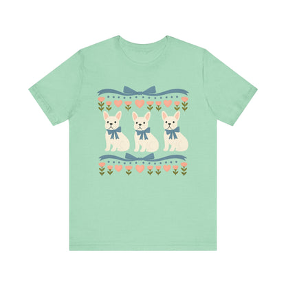 White French Bulldog Grandma TShirt