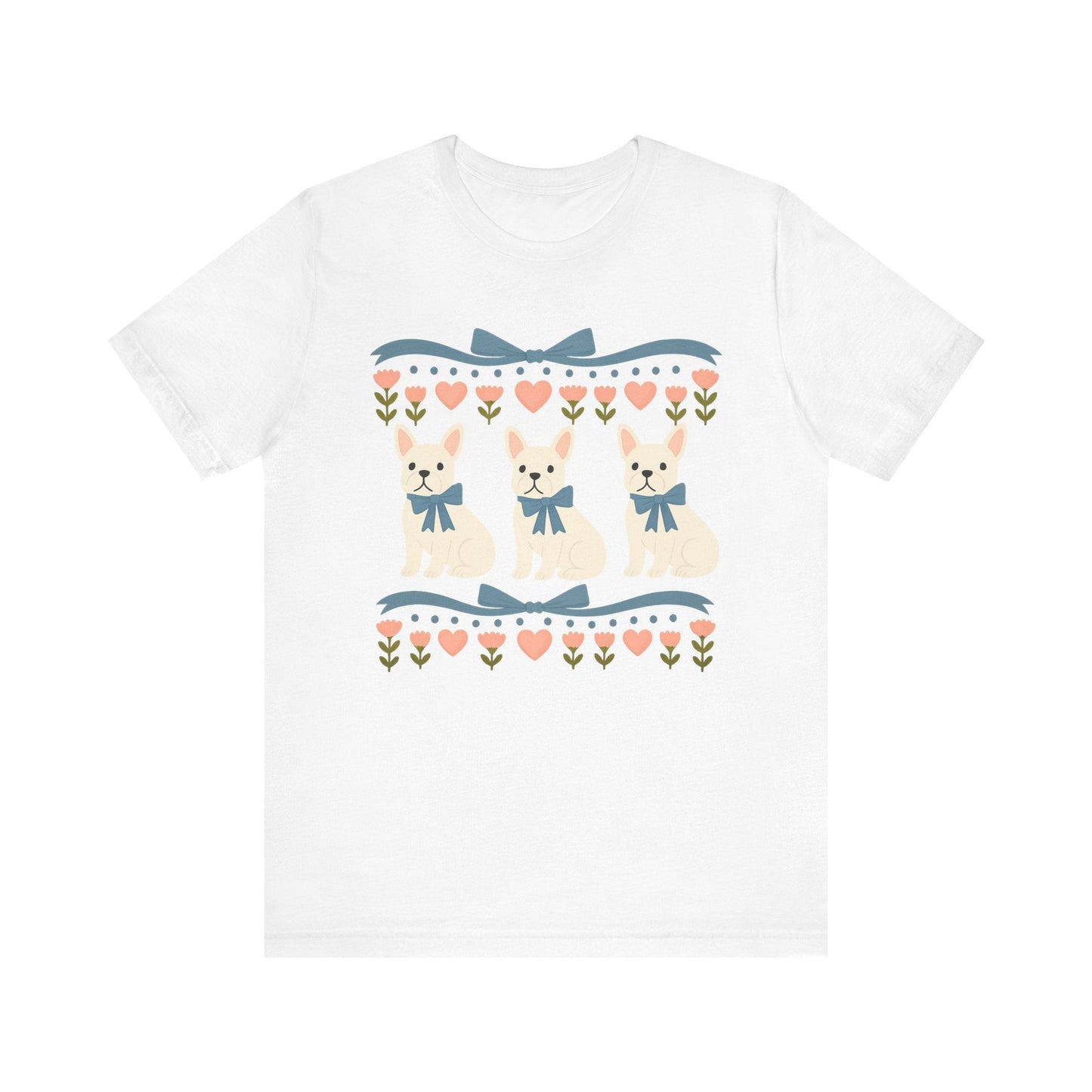 White French Bulldog Grandma TShirt
