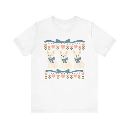 White French Bulldog Grandma TShirt