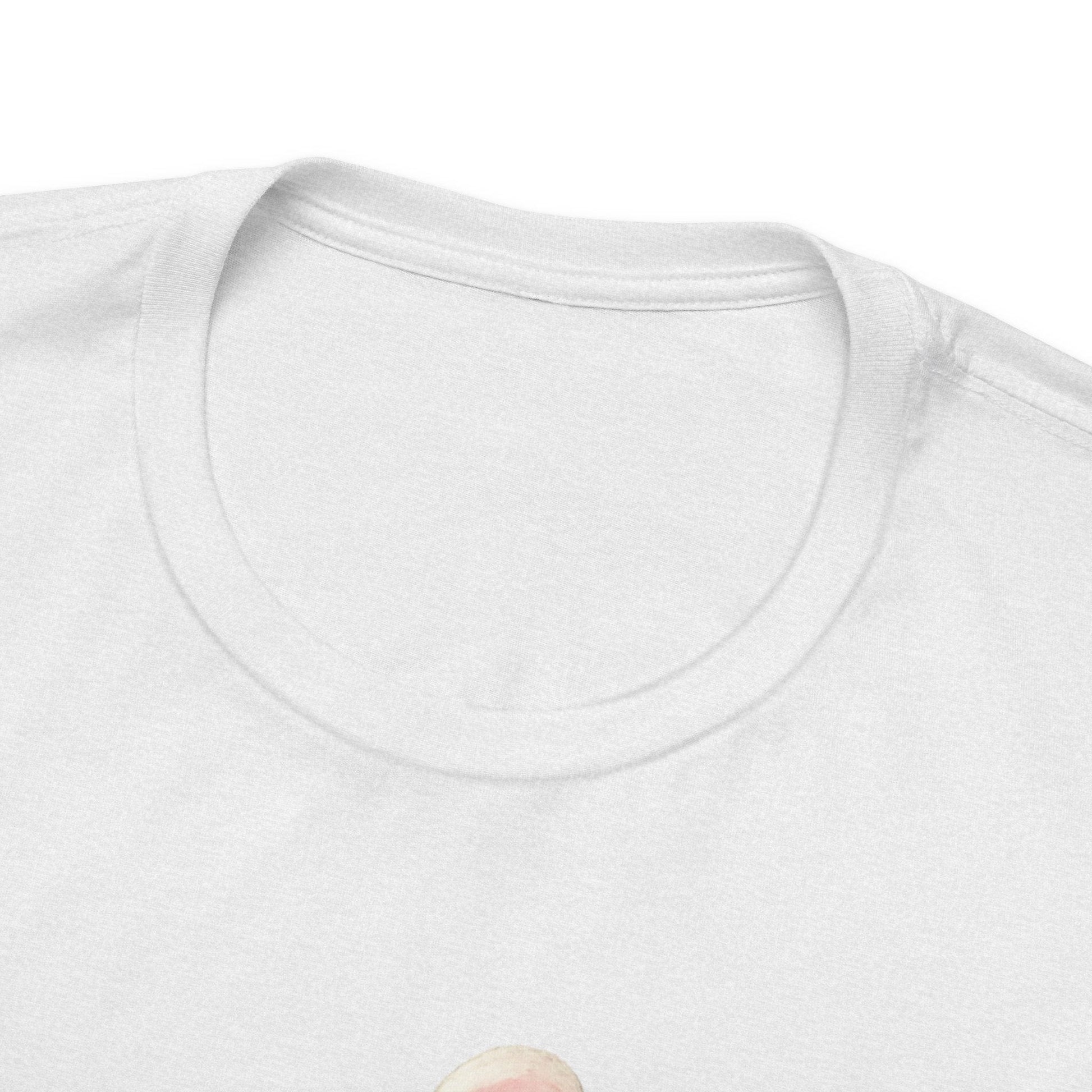 Printify T-Shirt White French Bulldog Hang In There Tshirt