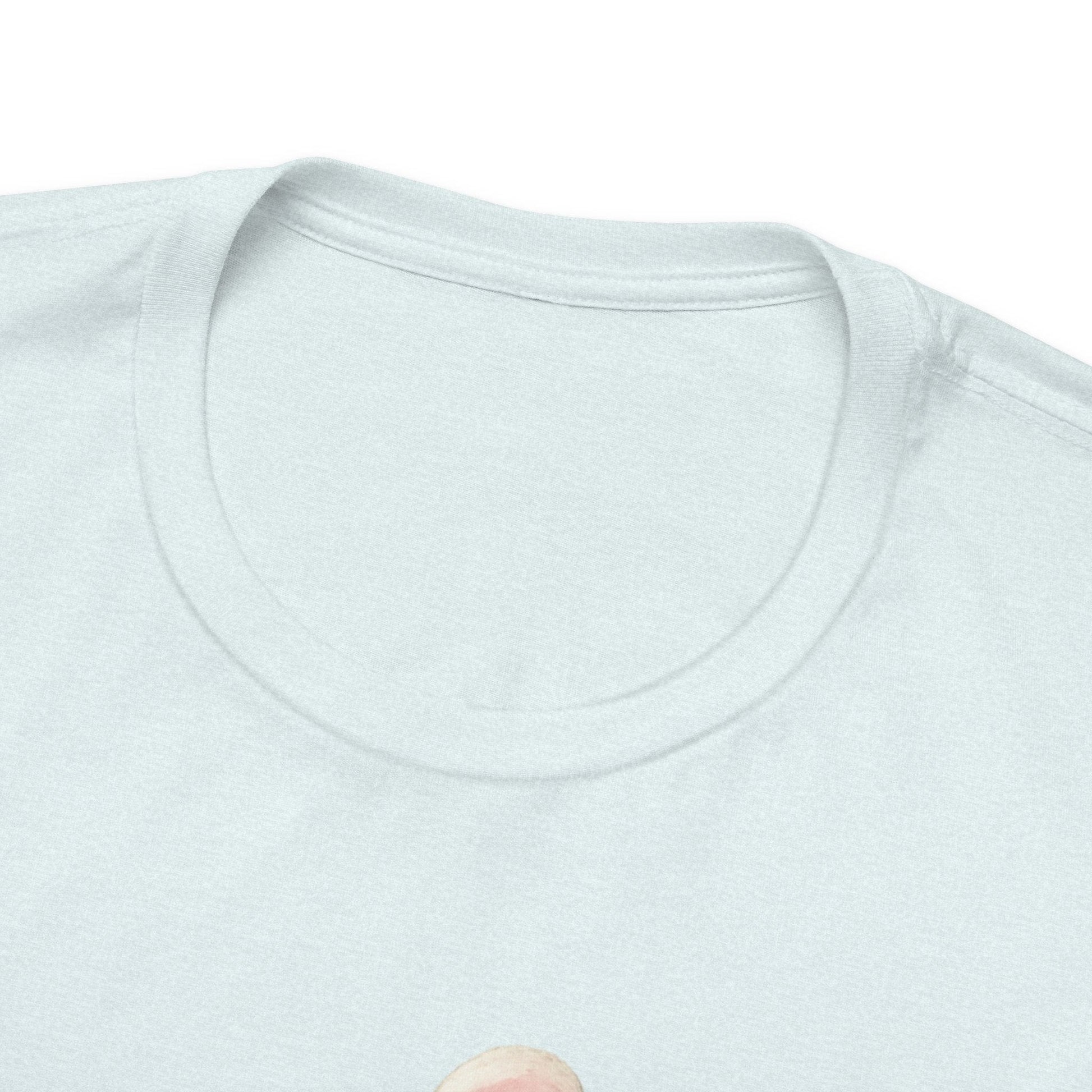 Printify T-Shirt White French Bulldog Hang In There Tshirt