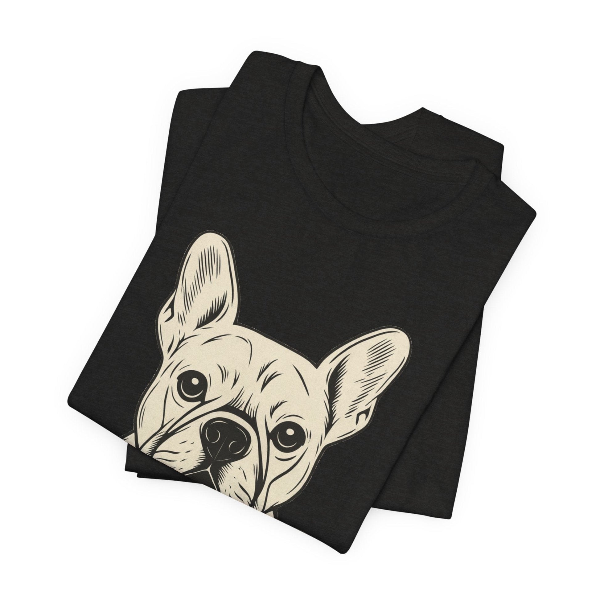 Printify T-Shirt White French Bulldog My Therapist TShirt