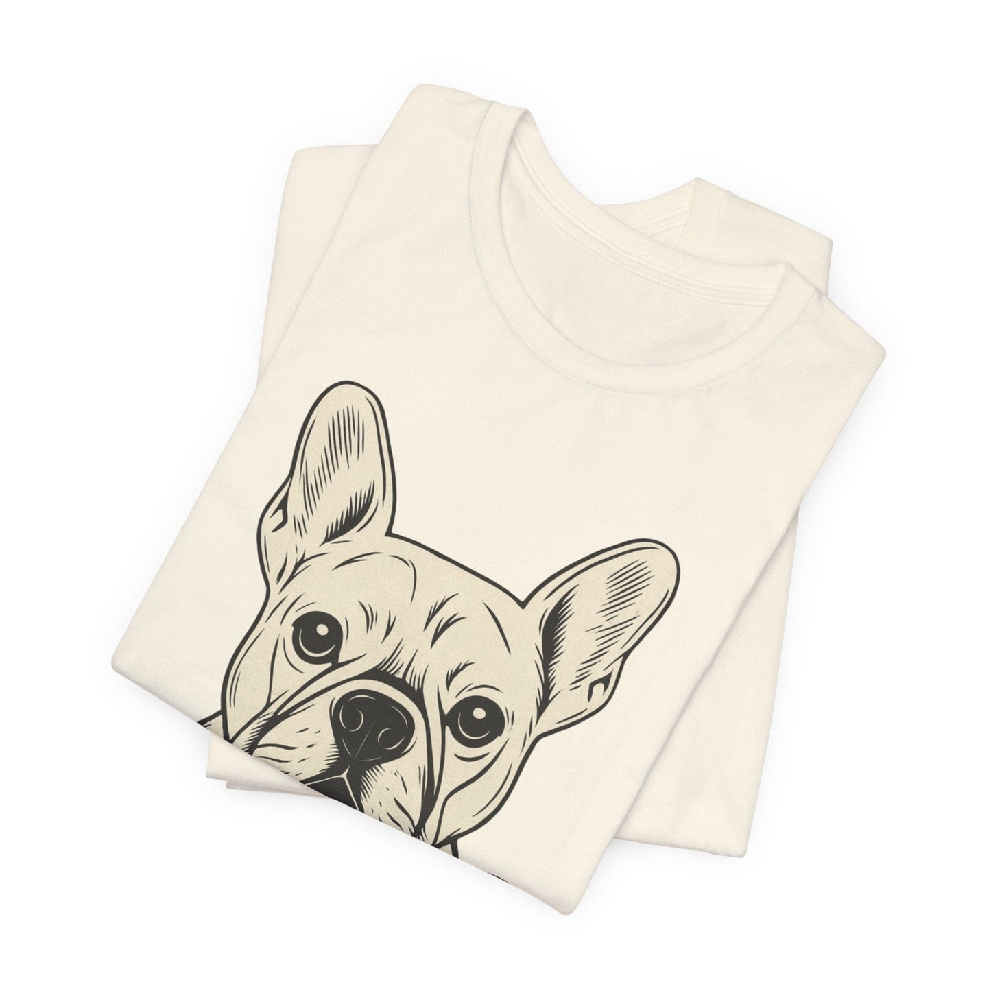 Printify T-Shirt White French Bulldog My Therapist TShirt