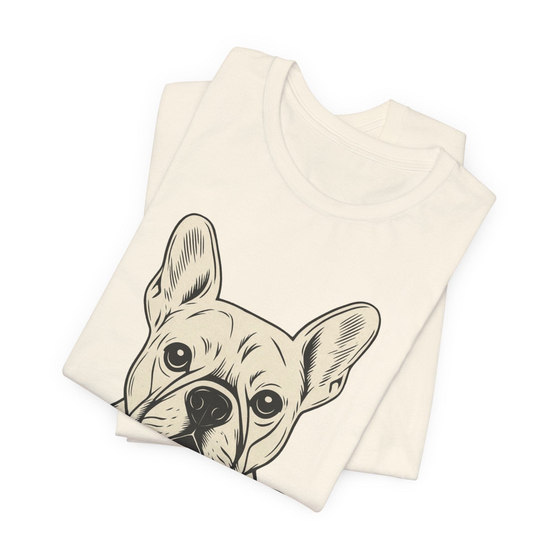 Printify T-Shirt White French Bulldog My Therapist TShirt