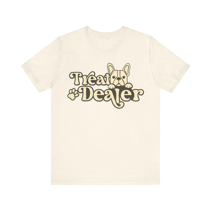 White French Bulldog Treat Dealer TShirt