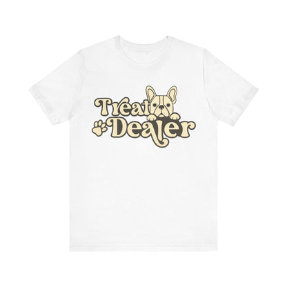 White French Bulldog Treat Dealer TShirt
