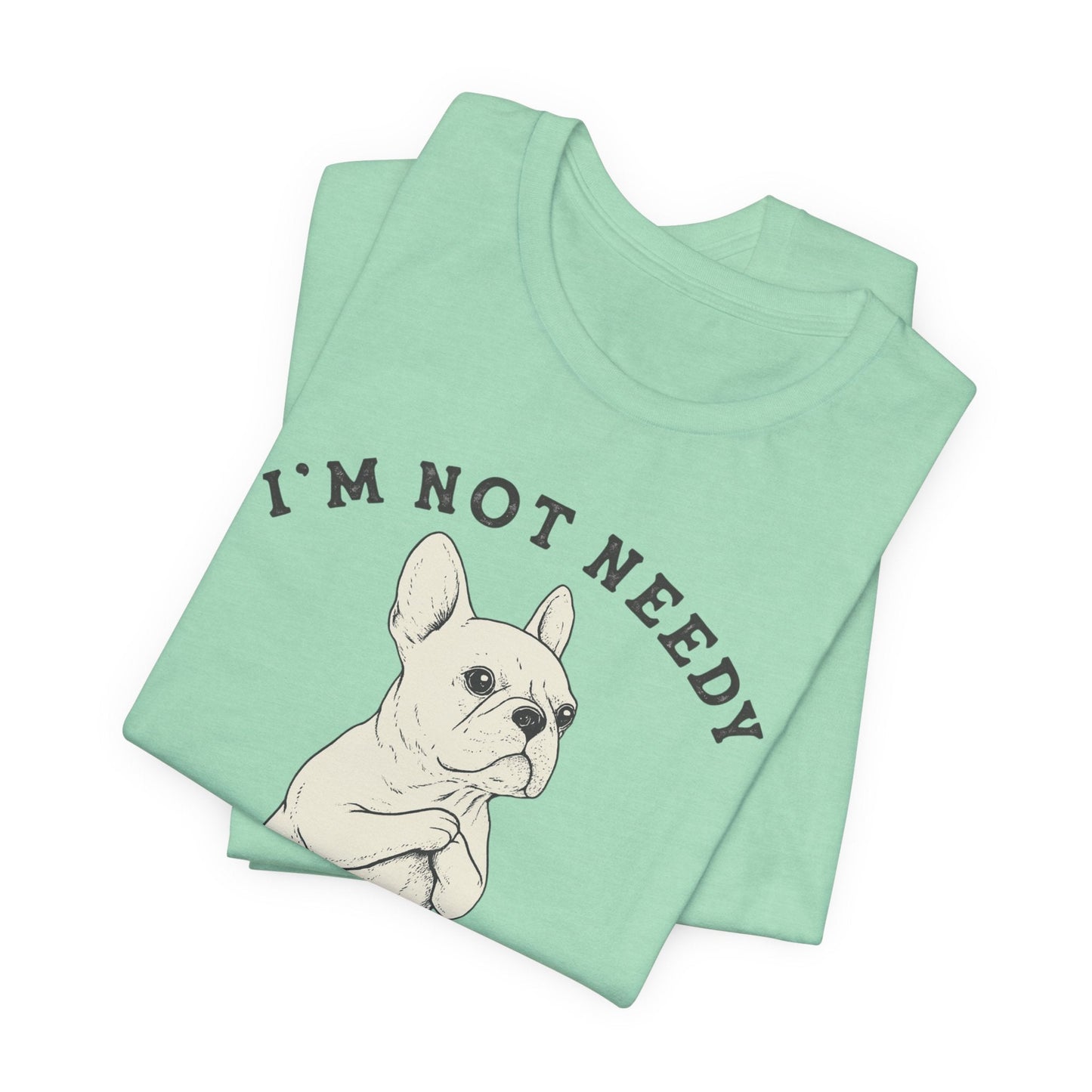 White French Bulldog Wanty TShirt