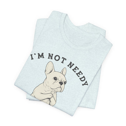 White French Bulldog Wanty TShirt