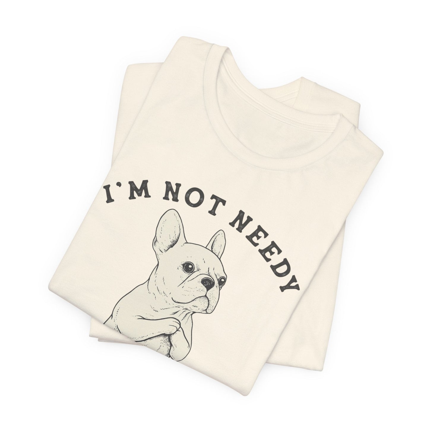 White French Bulldog Wanty TShirt