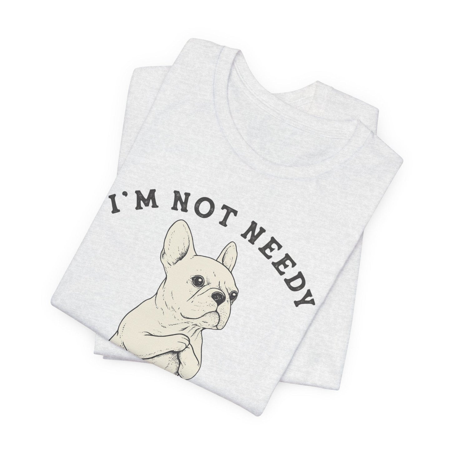 White French Bulldog Wanty TShirt