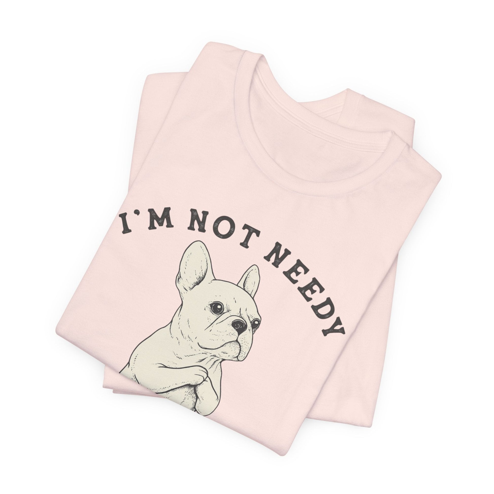 White French Bulldog Wanty TShirt