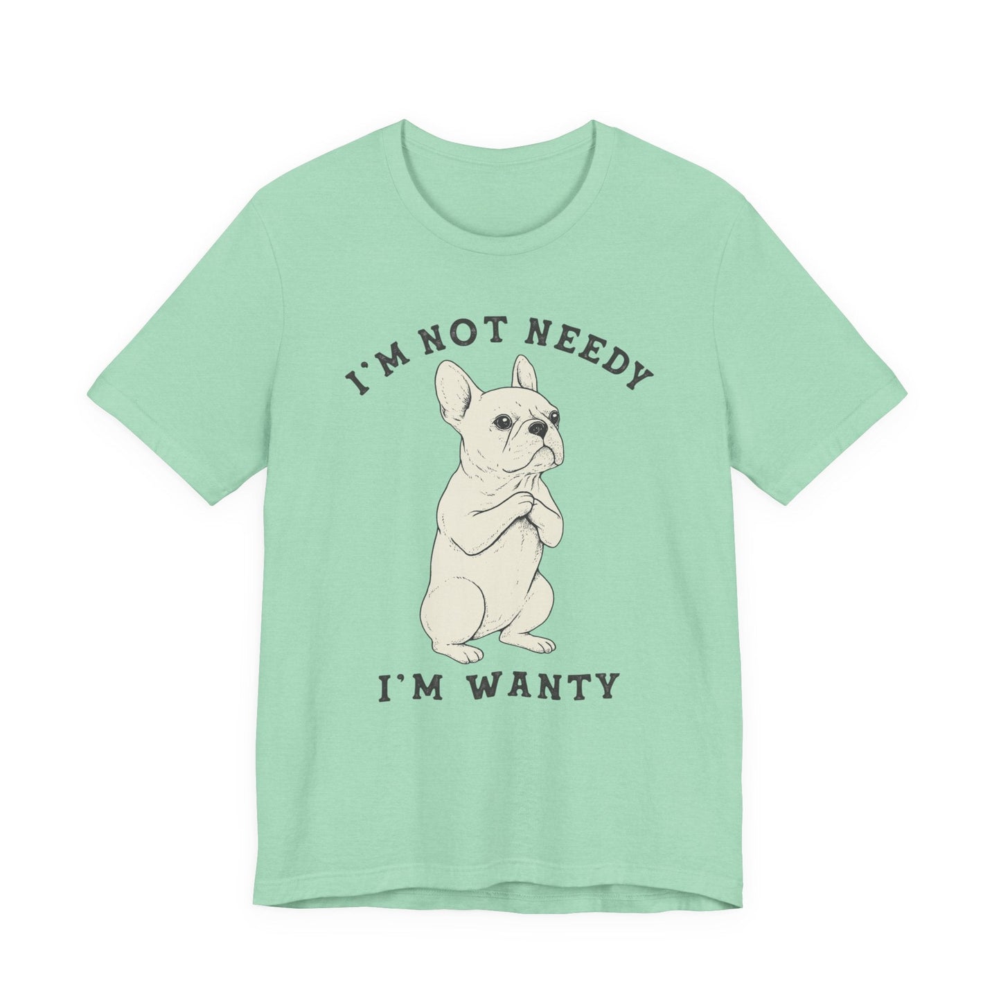White French Bulldog Wanty TShirt