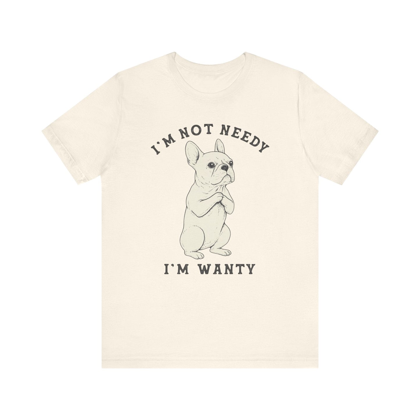 White French Bulldog Wanty TShirt