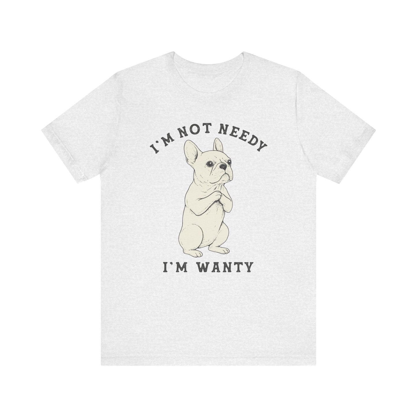 White French Bulldog Wanty TShirt