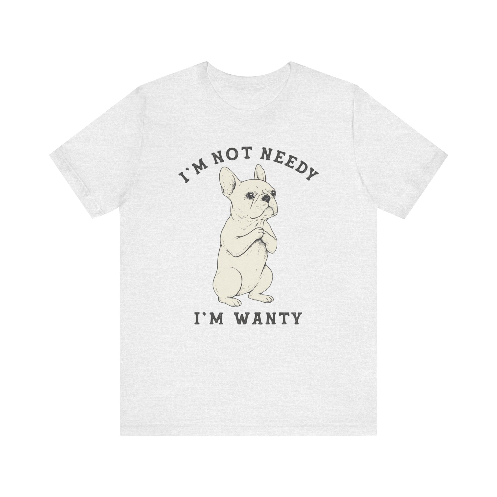 White French Bulldog Wanty TShirt
