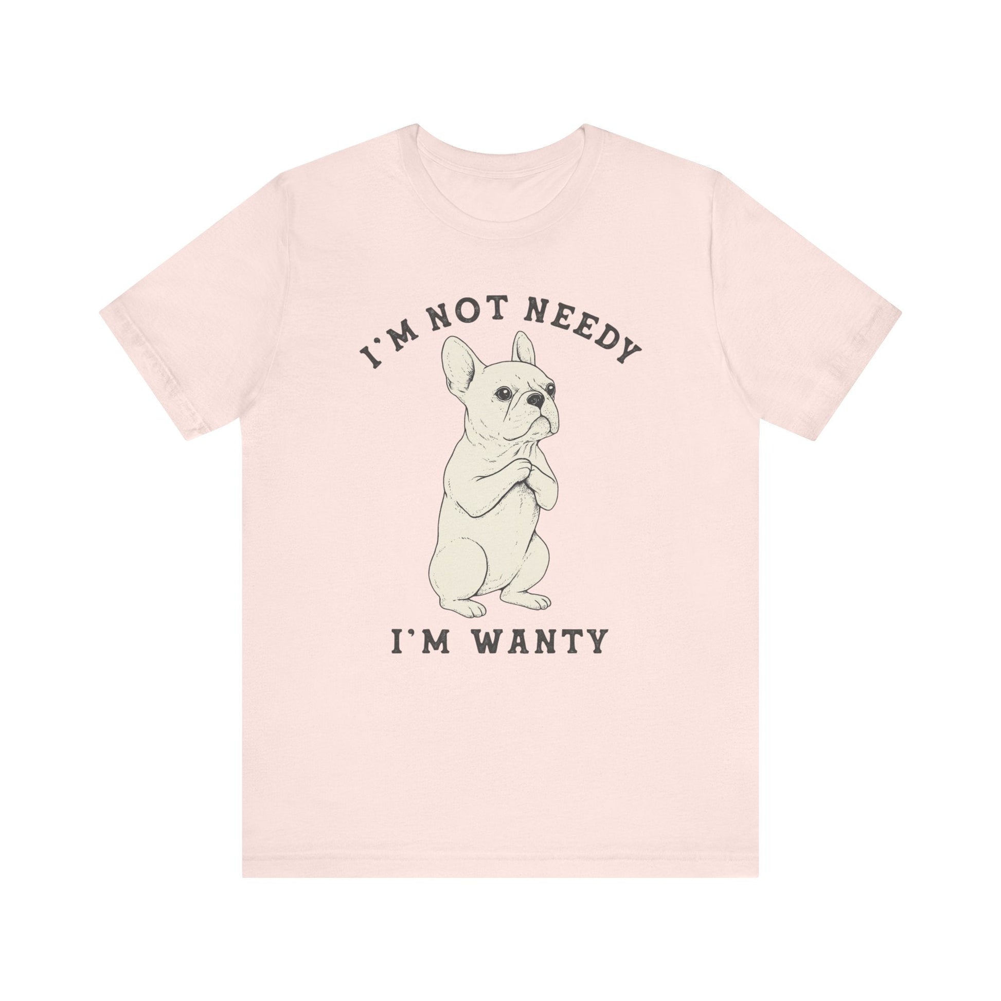 White French Bulldog Wanty TShirt