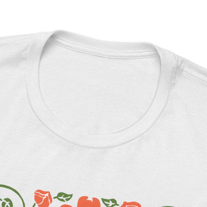 White Frenchie Butterflies Frame TShirt