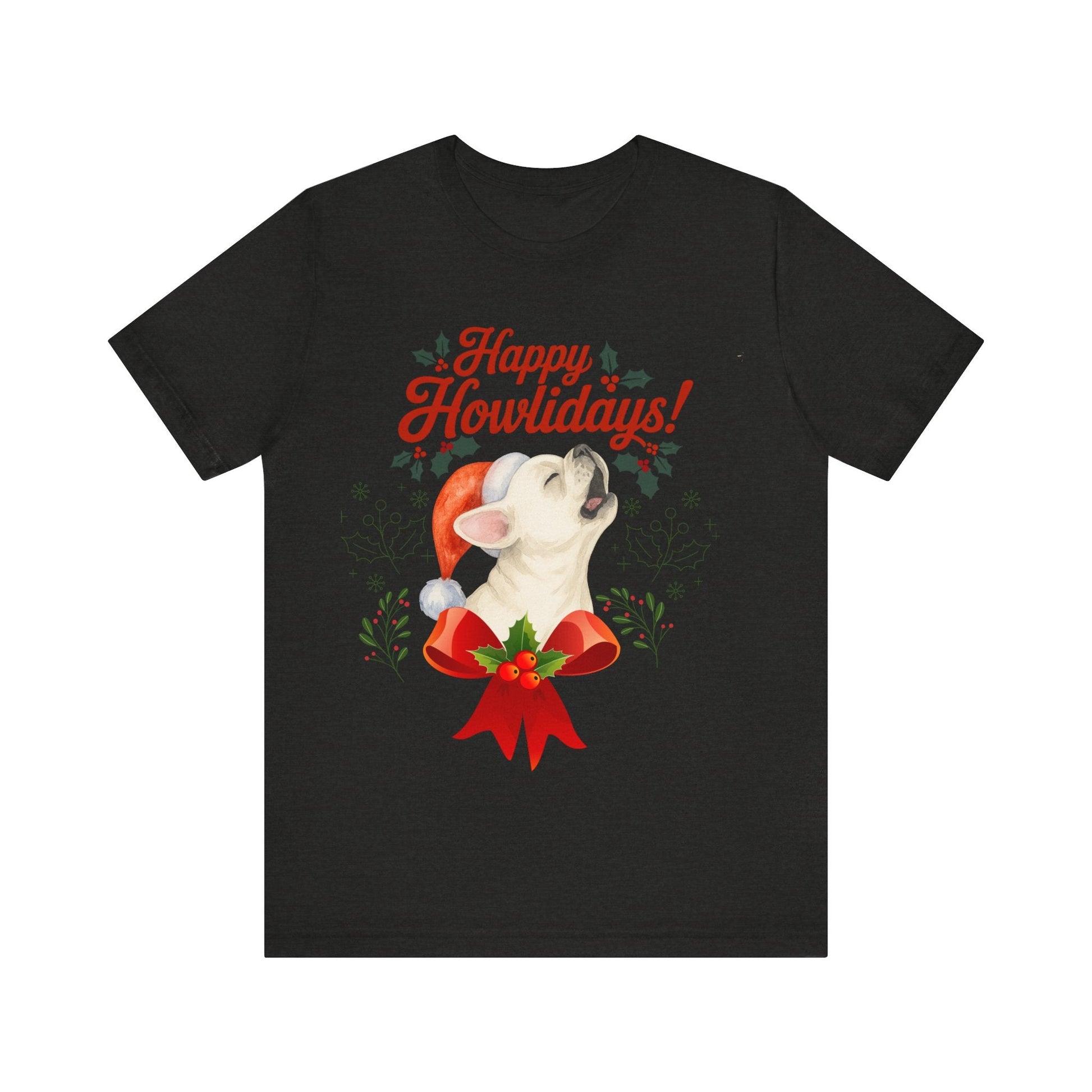 White Frenchie Howlidays TShirt