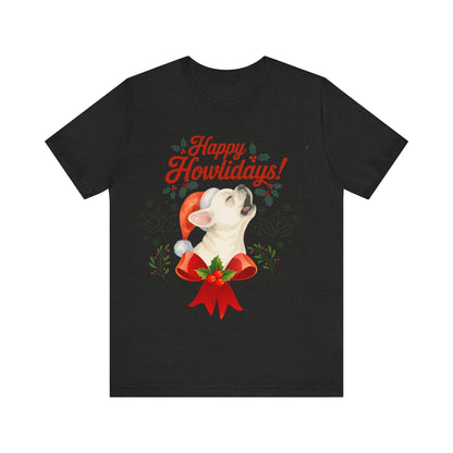 White Frenchie Howlidays TShirt