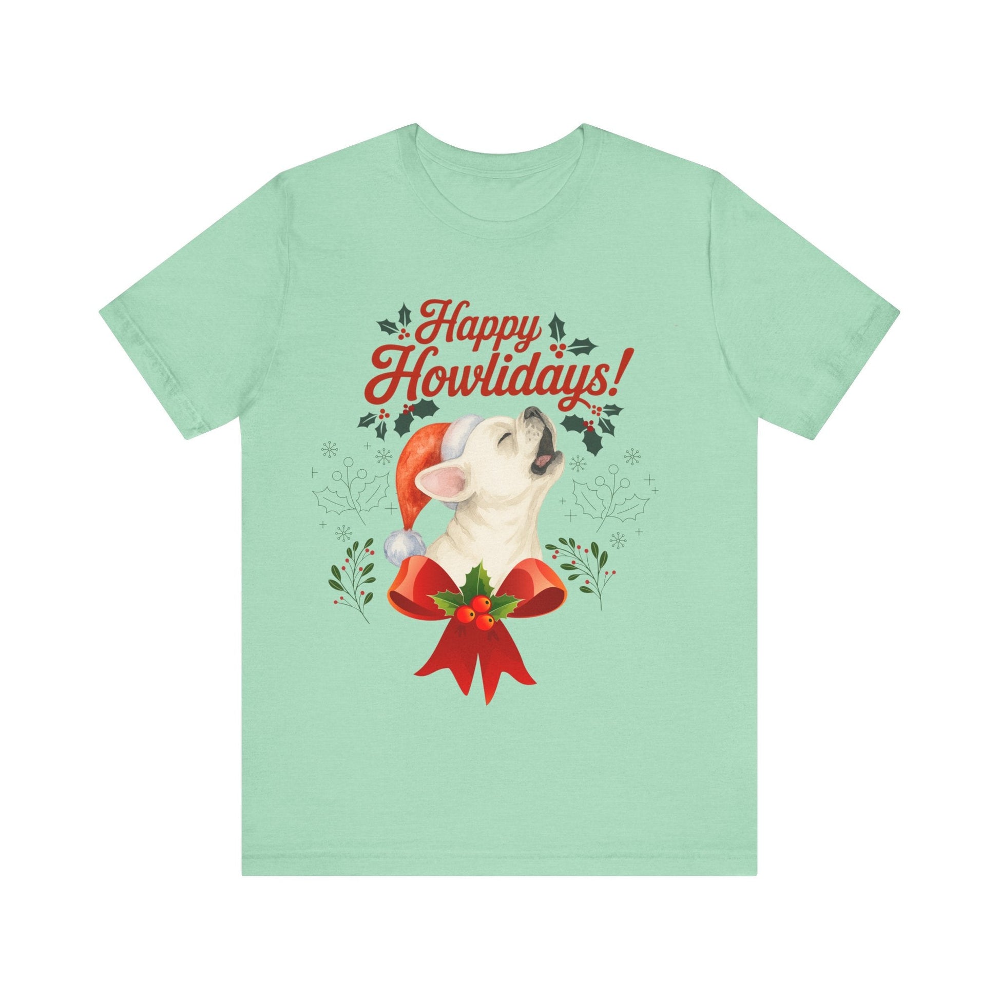 White Frenchie Howlidays TShirt