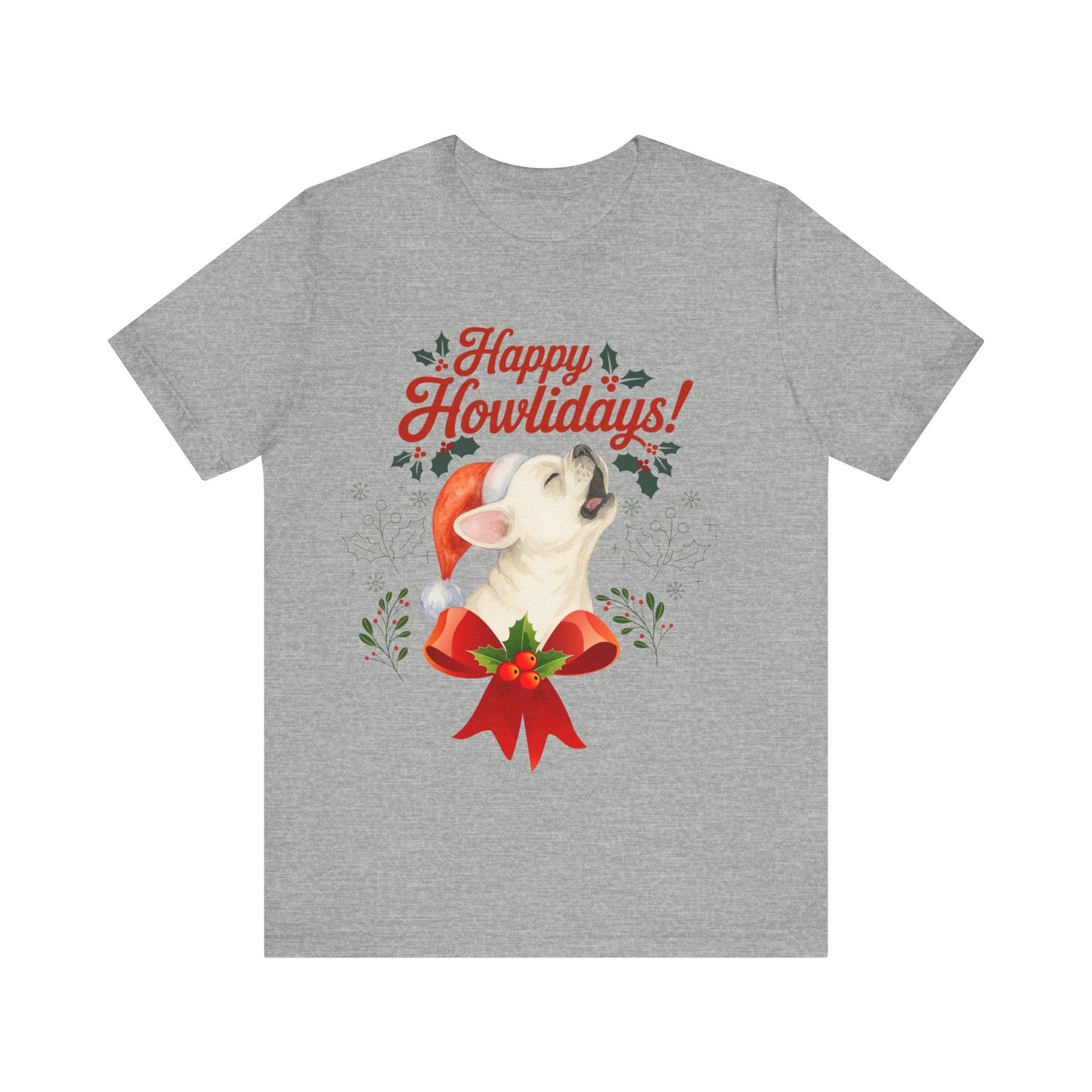 White Frenchie Howlidays TShirt